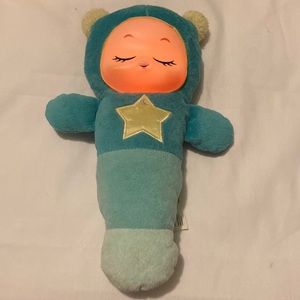 Playskool - Glo Worm - SmartSense Cry Sensor Voice Recordable Soft Stuffed Sooth